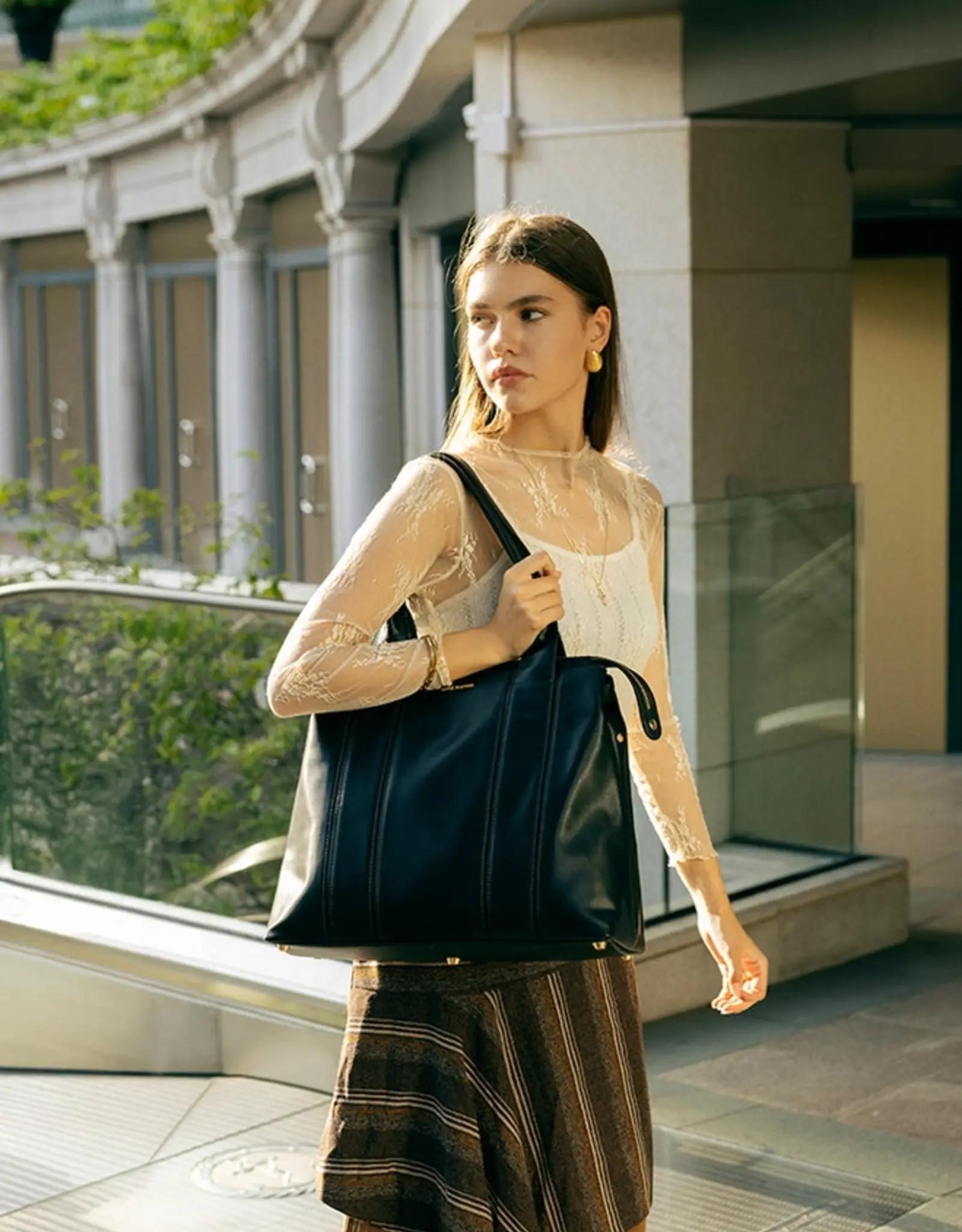 Myra Bag Mira & Moss Laurel Tote Bag, Black