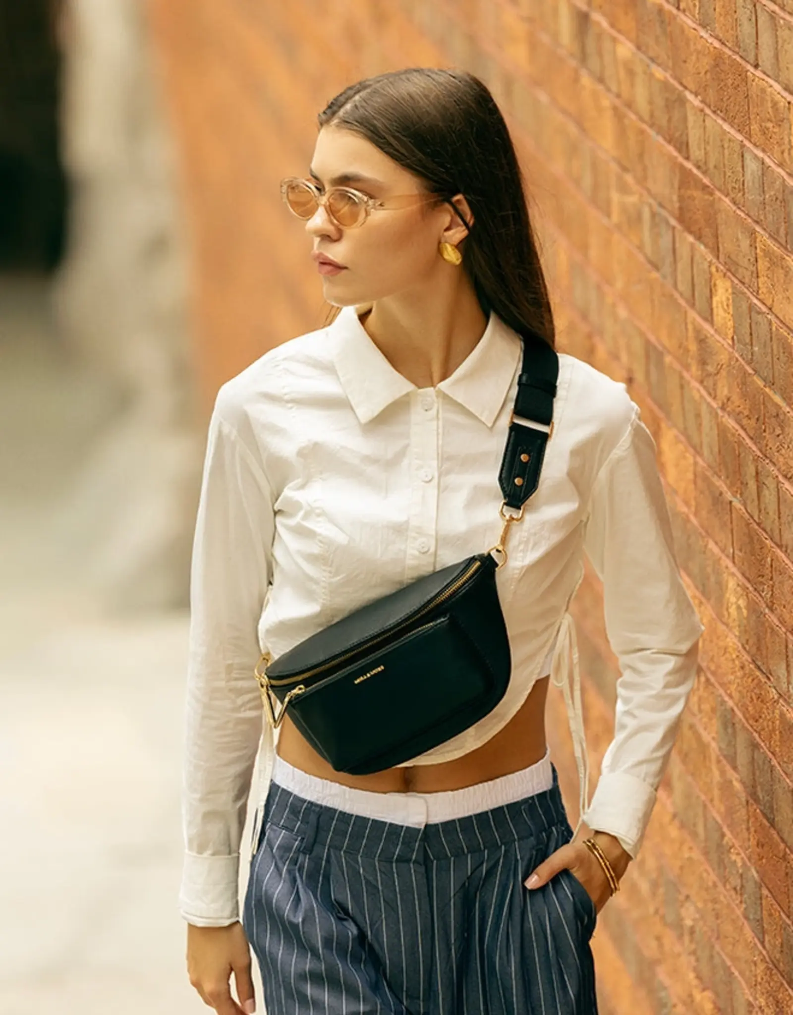 Myra Bag Mira & Moss Blair Fanny Pack, Black