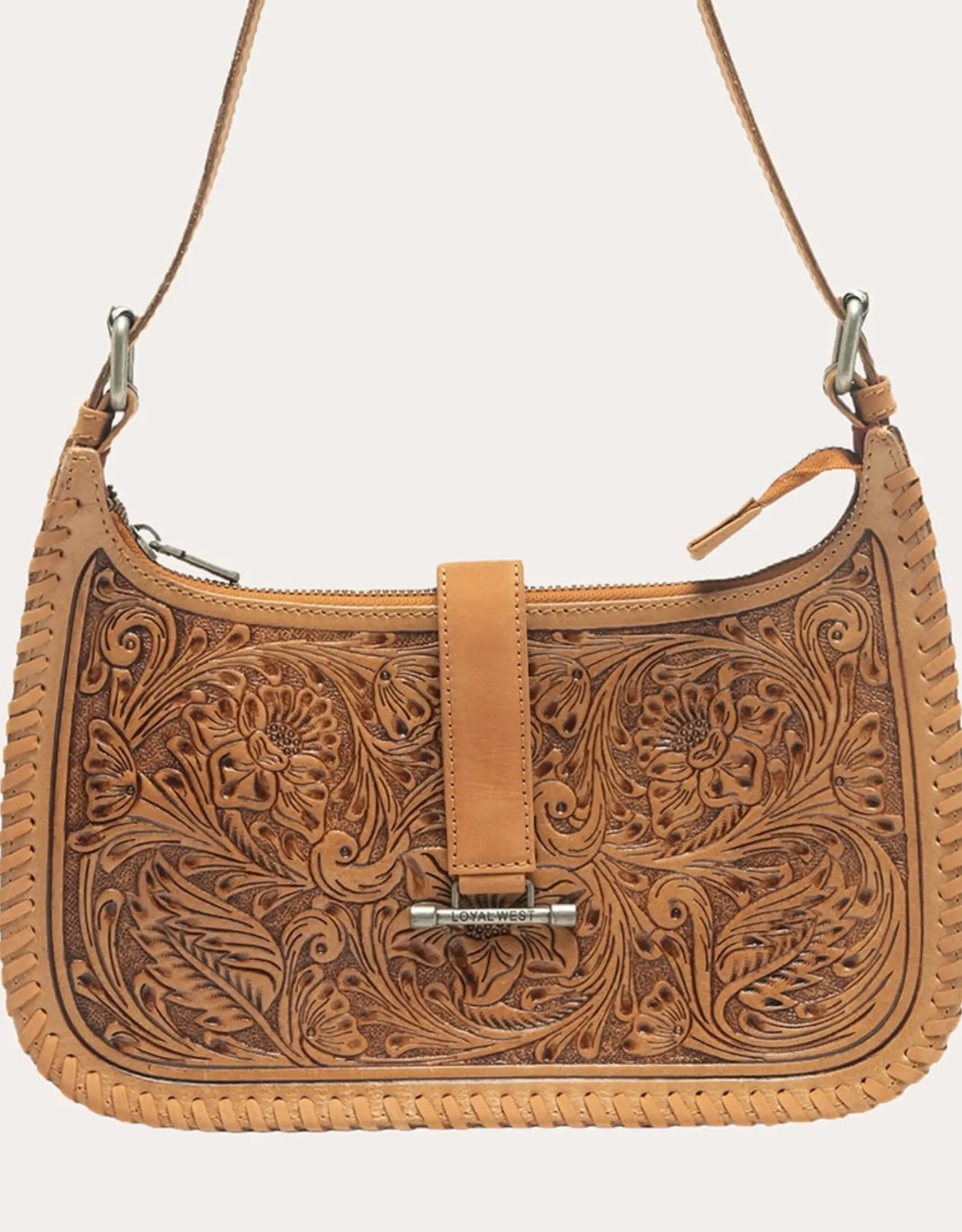Myra Bag Loyal West Dannia Purse, Saddle Brown