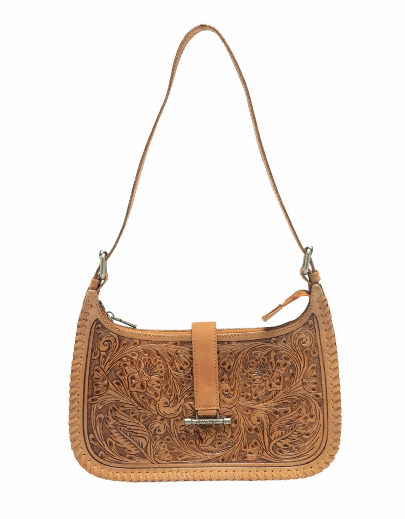 Myra Bag Loyal West Dannia Purse, Saddle Brown