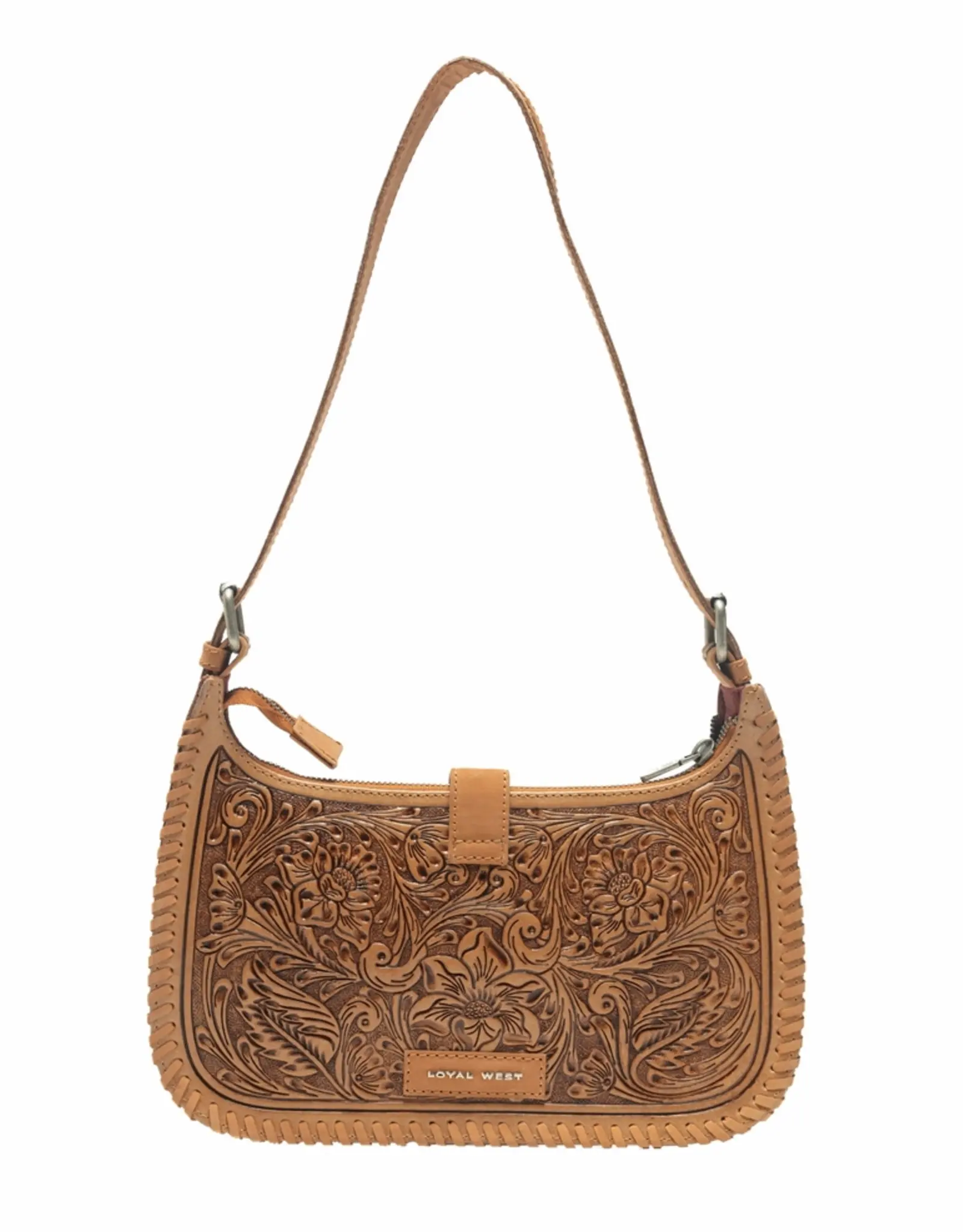 Myra Bag Loyal West Dannia Purse, Saddle Brown