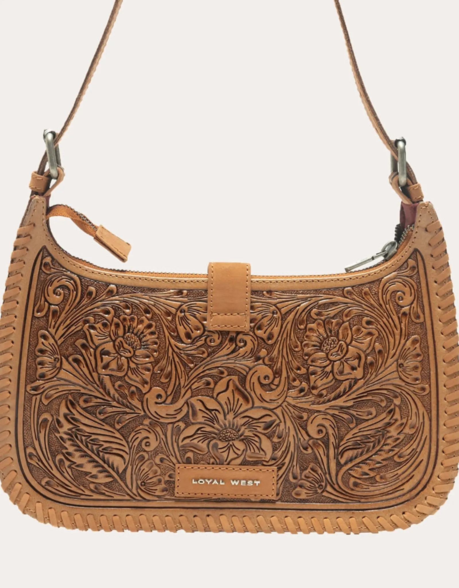 Myra Bag Loyal West Dannia Purse, Saddle Brown