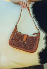 Myra Bag Loyal West Dannia Purse, Saddle Brown