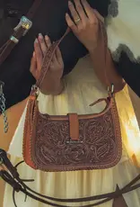 Myra Bag Loyal West Dannia Purse, Saddle Brown
