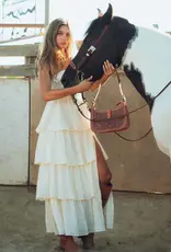 Myra Bag Loyal West Dannia Purse, Saddle Brown