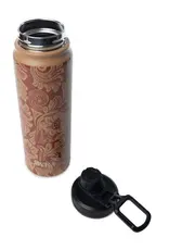 Myra Bag Moo & Bloom Stainless Steel Water Bottle, Brown