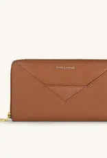 Myra Bag Corrine Long Wallet, Tan