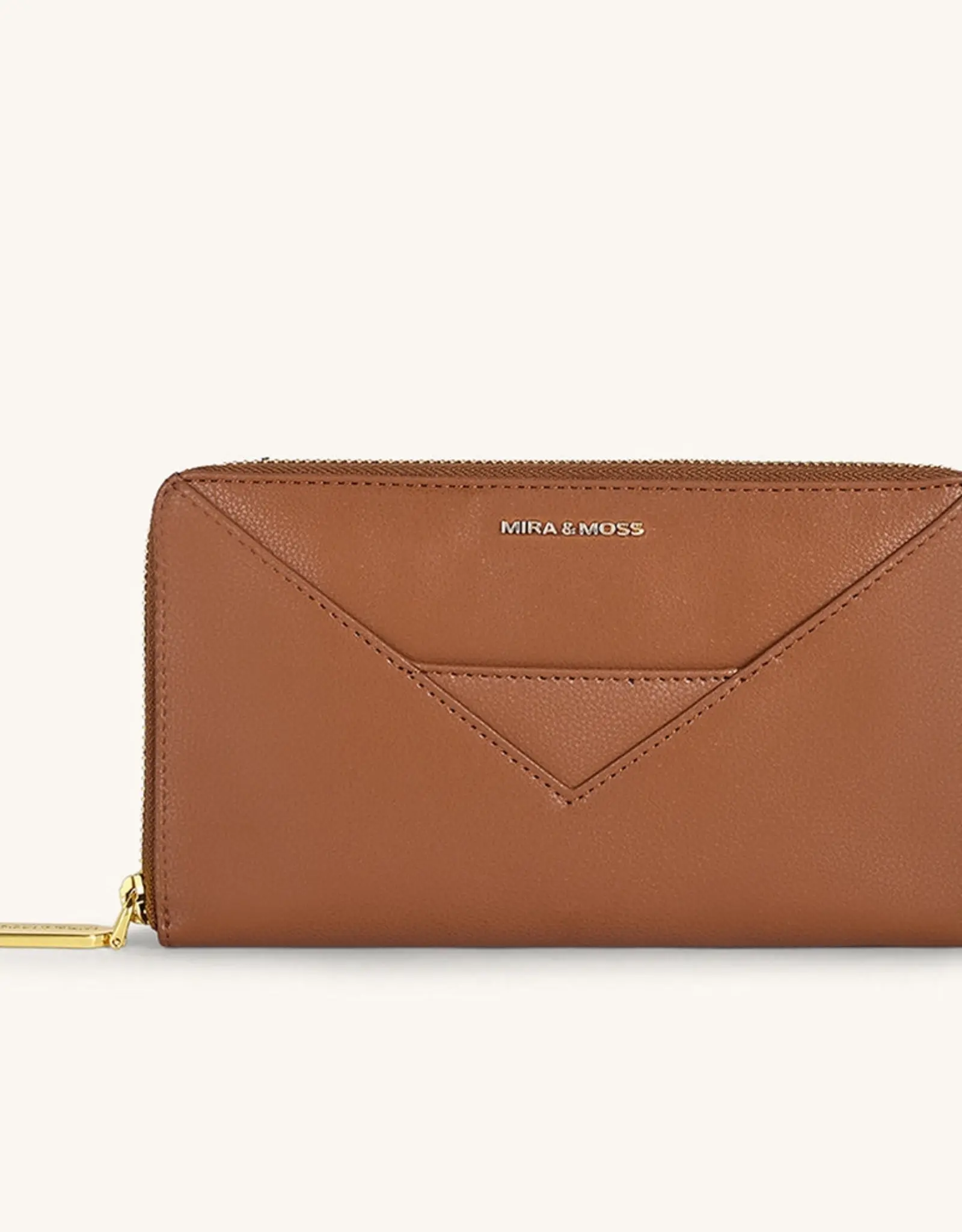 Myra Bag Corrine Long Wallet, Tan