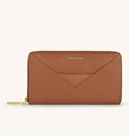 Myra Bag Corrine Long Wallet, Tan