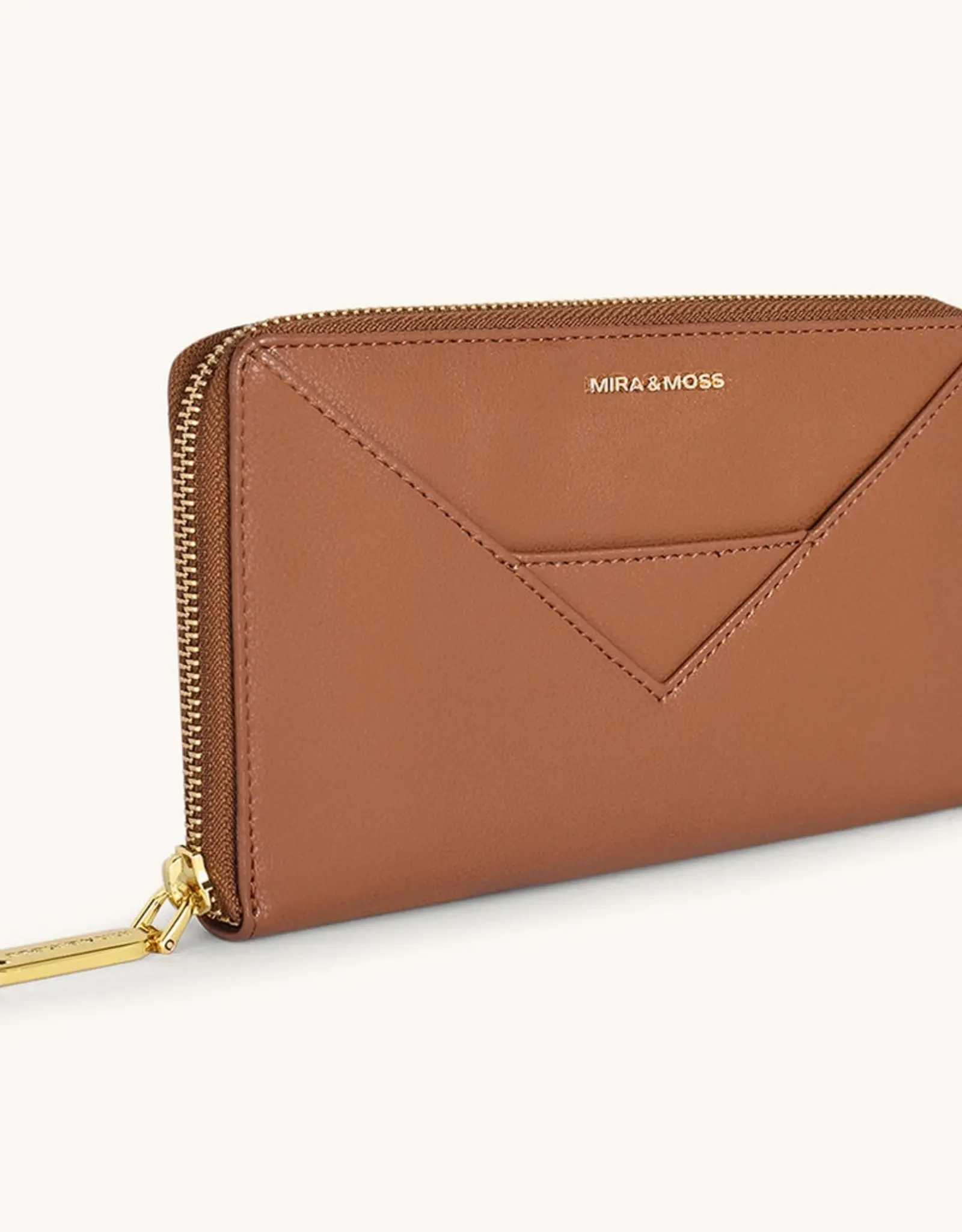 Myra Bag Corrine Long Wallet, Tan