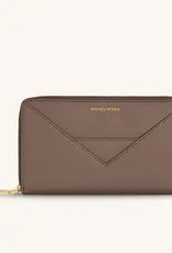 Myra Bag Corrine Long Wallet, Chocolate Latte