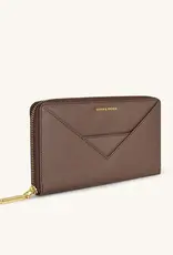 Myra Bag Corrine Long Wallet, Chocolate Latte