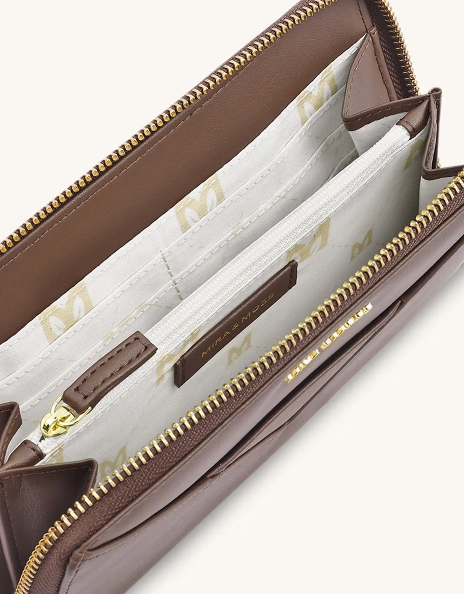 Myra Bag Corrine Long Wallet, Chocolate Latte