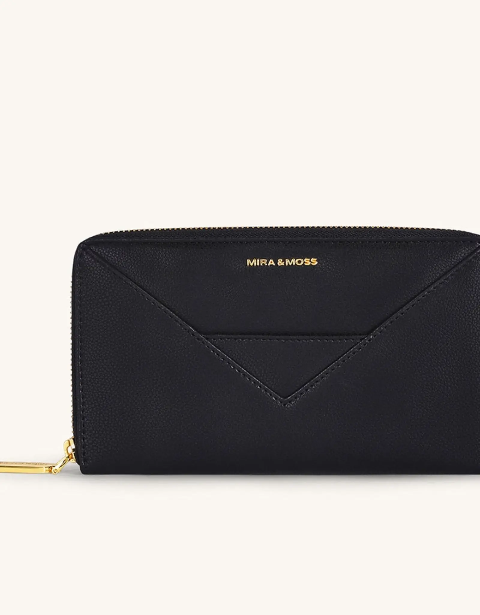 Myra Bag Corrine Long Wallet, Black