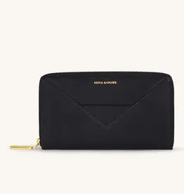 Myra Bag Corrine Long Wallet, Black