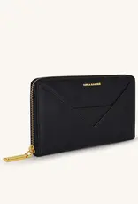 Myra Bag Corrine Long Wallet, Black
