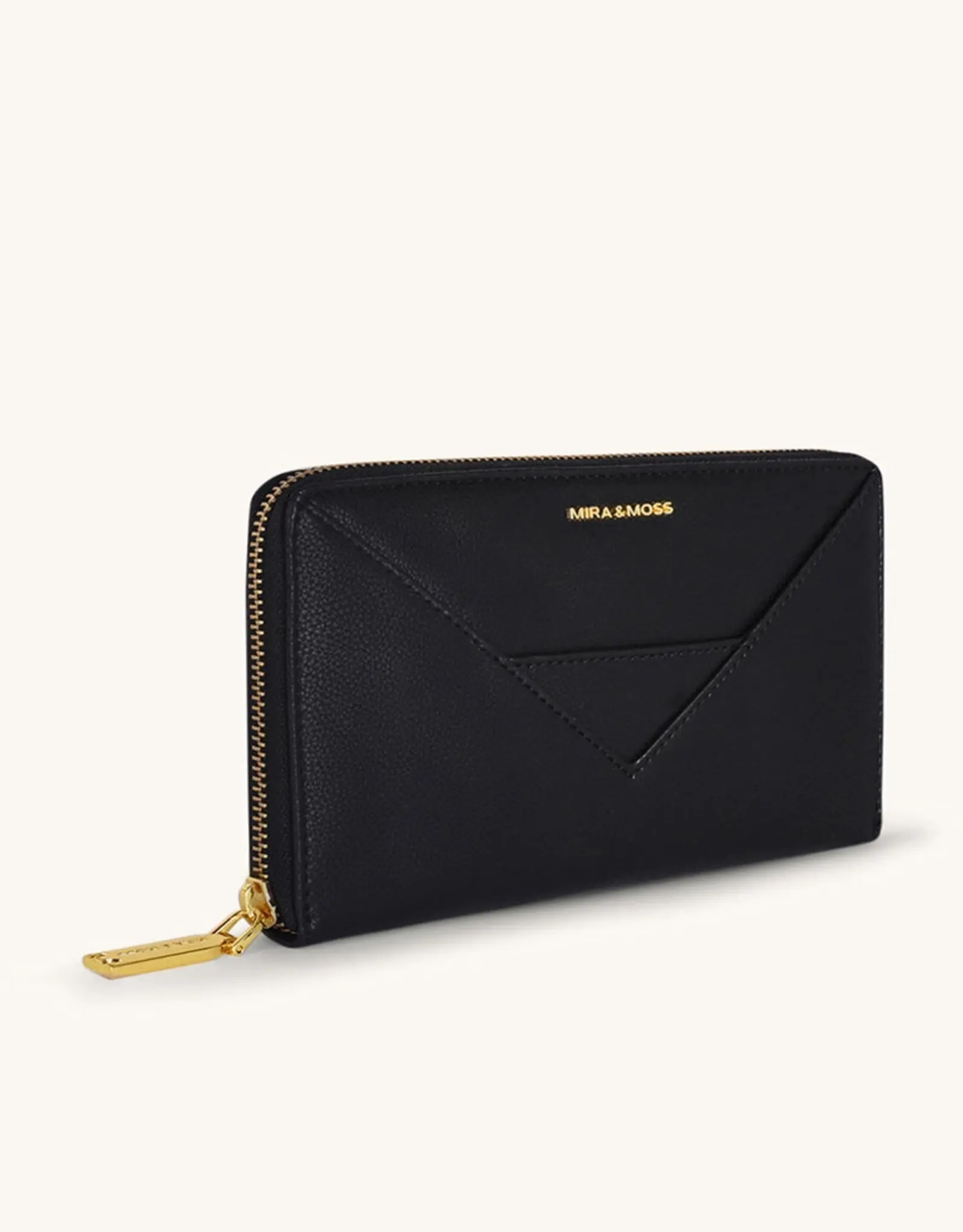 Myra Bag Corrine Long Wallet, Black
