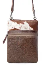 Myra Bag Tangled Vine Leather & Hairon Bag