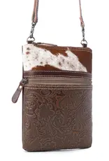 Myra Bag Tangled Vine Leather & Hairon Bag