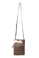 Myra Bag Tangled Vine Leather & Hairon Bag
