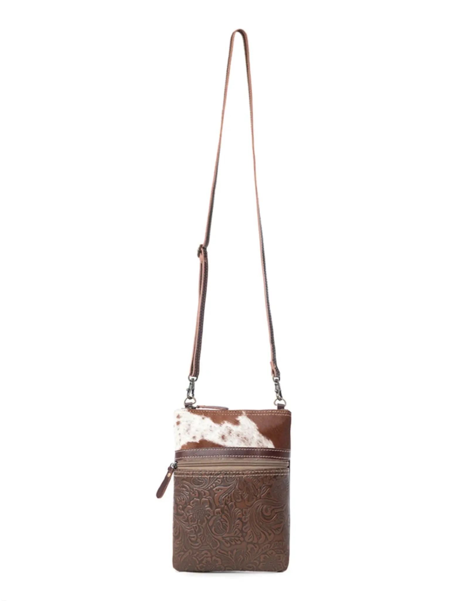 Myra Bag Tangled Vine Leather & Hairon Bag