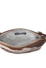 Myra Bag Tangled Vine Leather & Hairon Bag