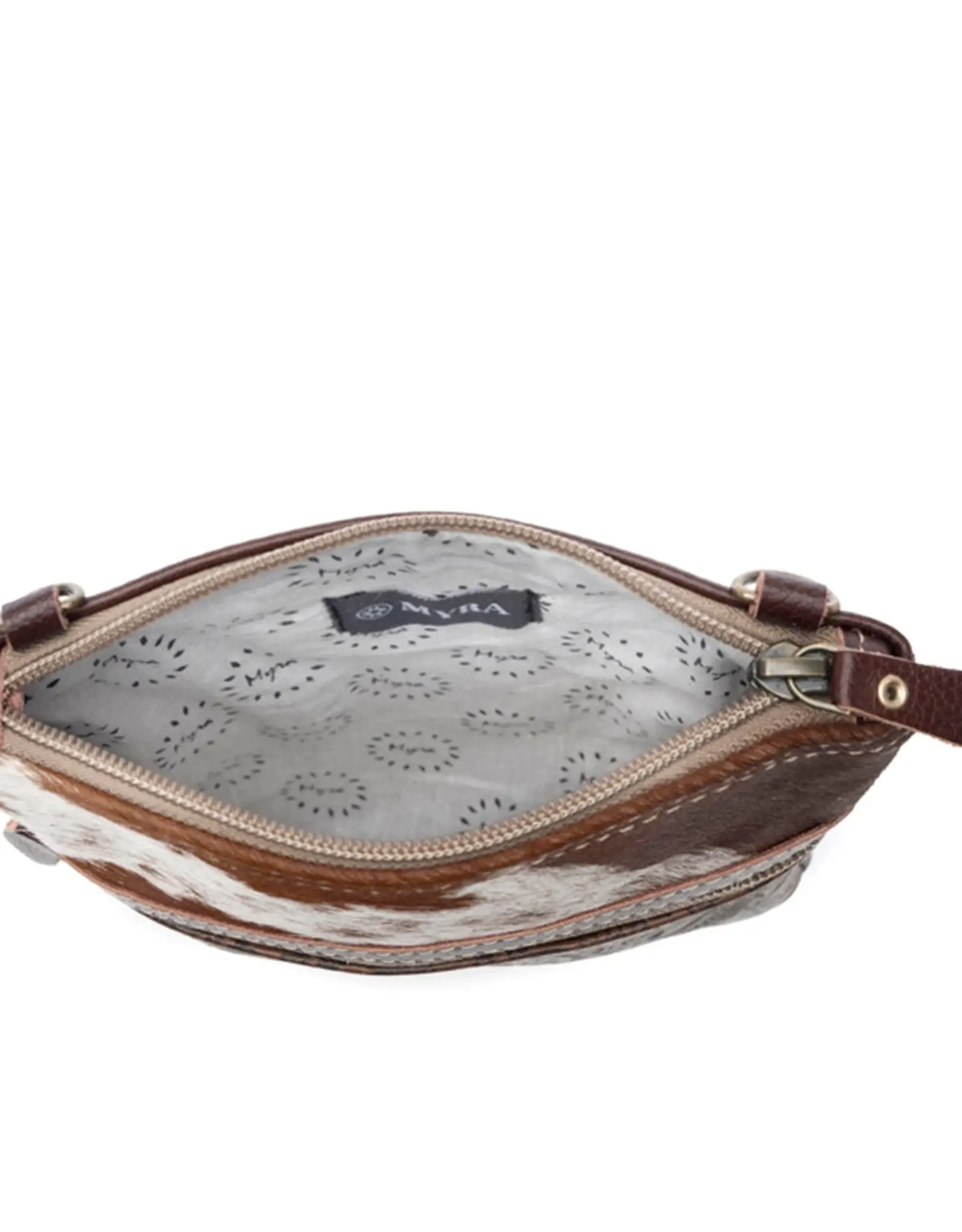 Myra Bag Tangled Vine Leather & Hairon Bag