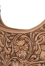 Myra Bag Handtooled Dannia Purse, Slant Form