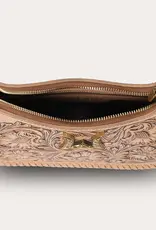 Myra Bag Handtooled Dannia Purse, Slant Form