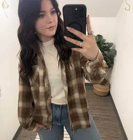 Oversized Button Up Flannel
