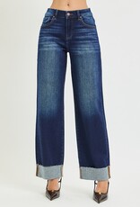 Risen Jeans Barrel Cuffed Hem Jeans