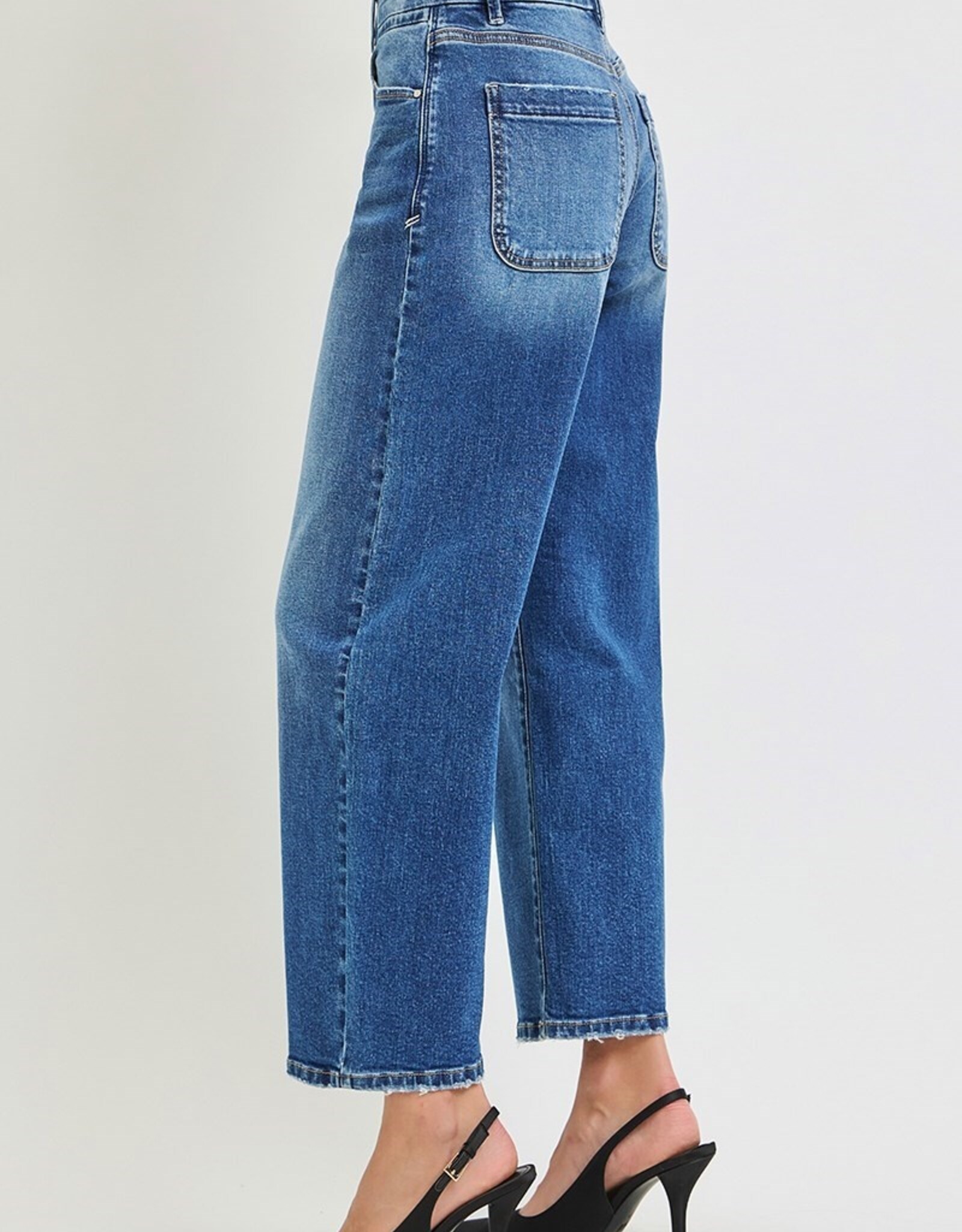 Risen Jeans Slouchy Crop  Barrel Jean