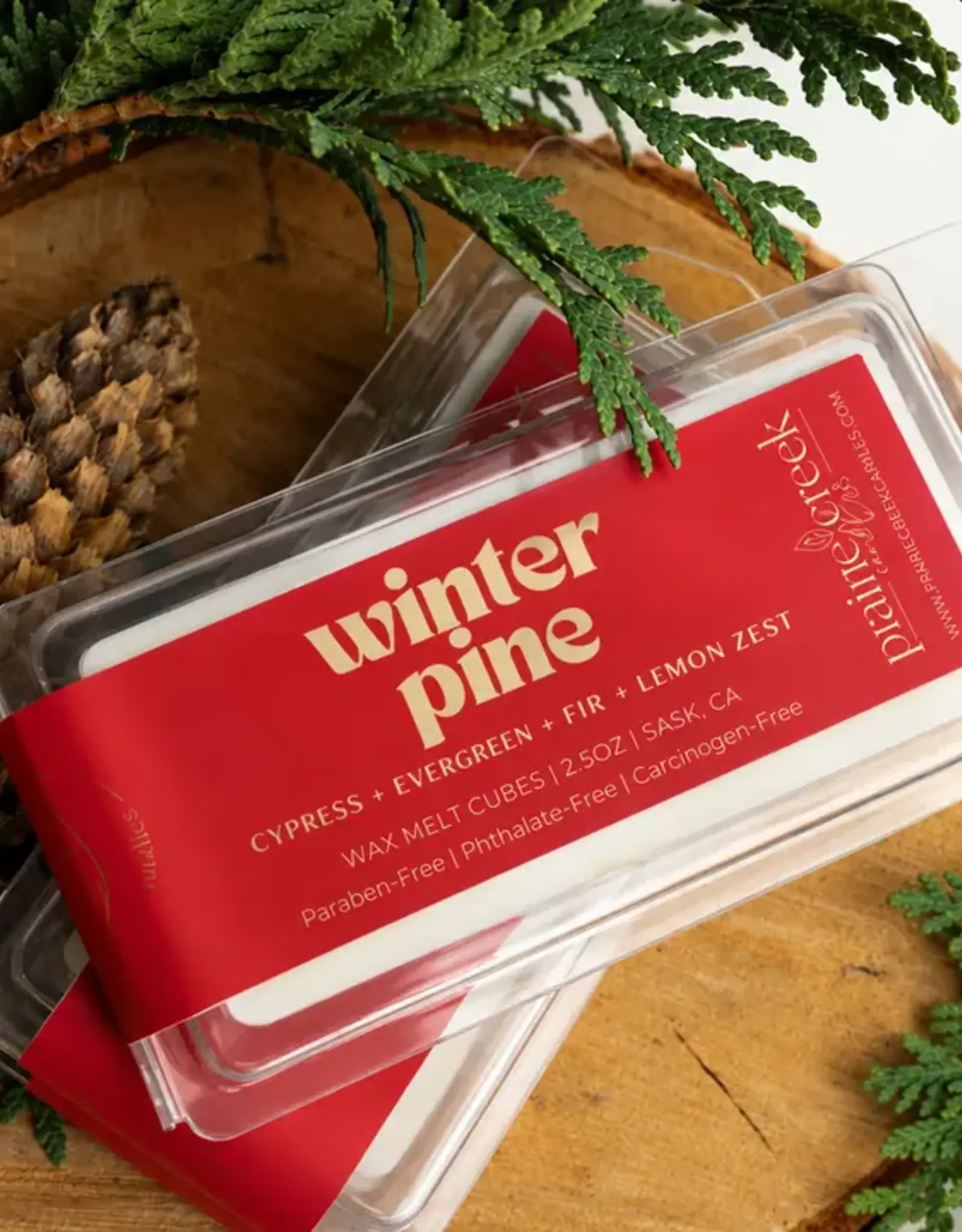 Prairie Creek Candles Wax Melts, Winter Pine