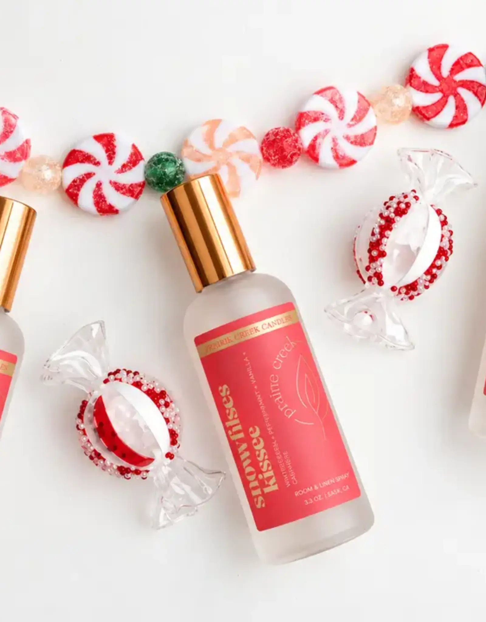 Prairie Creek Candles Room Spray, Snowflake Kisses
