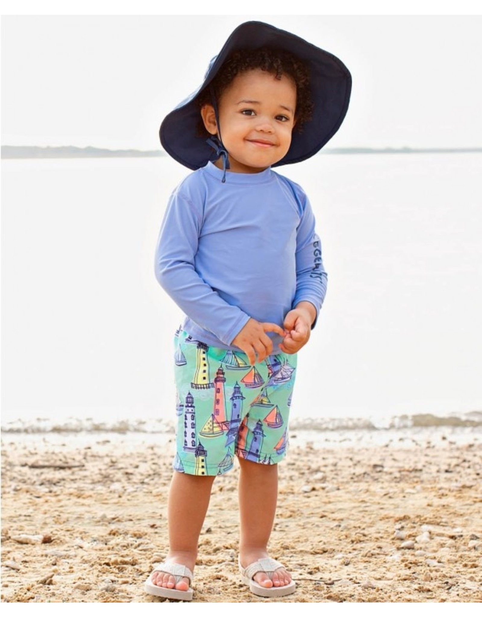 RUFFLE BUTTS / RUGGED BUTTS RUGGEDBUTTS SWIM TRUNKS