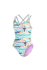 DOLFIN DOLFIN UGLIES DOUBLE STRAP OPEN KEYHOLE BACK