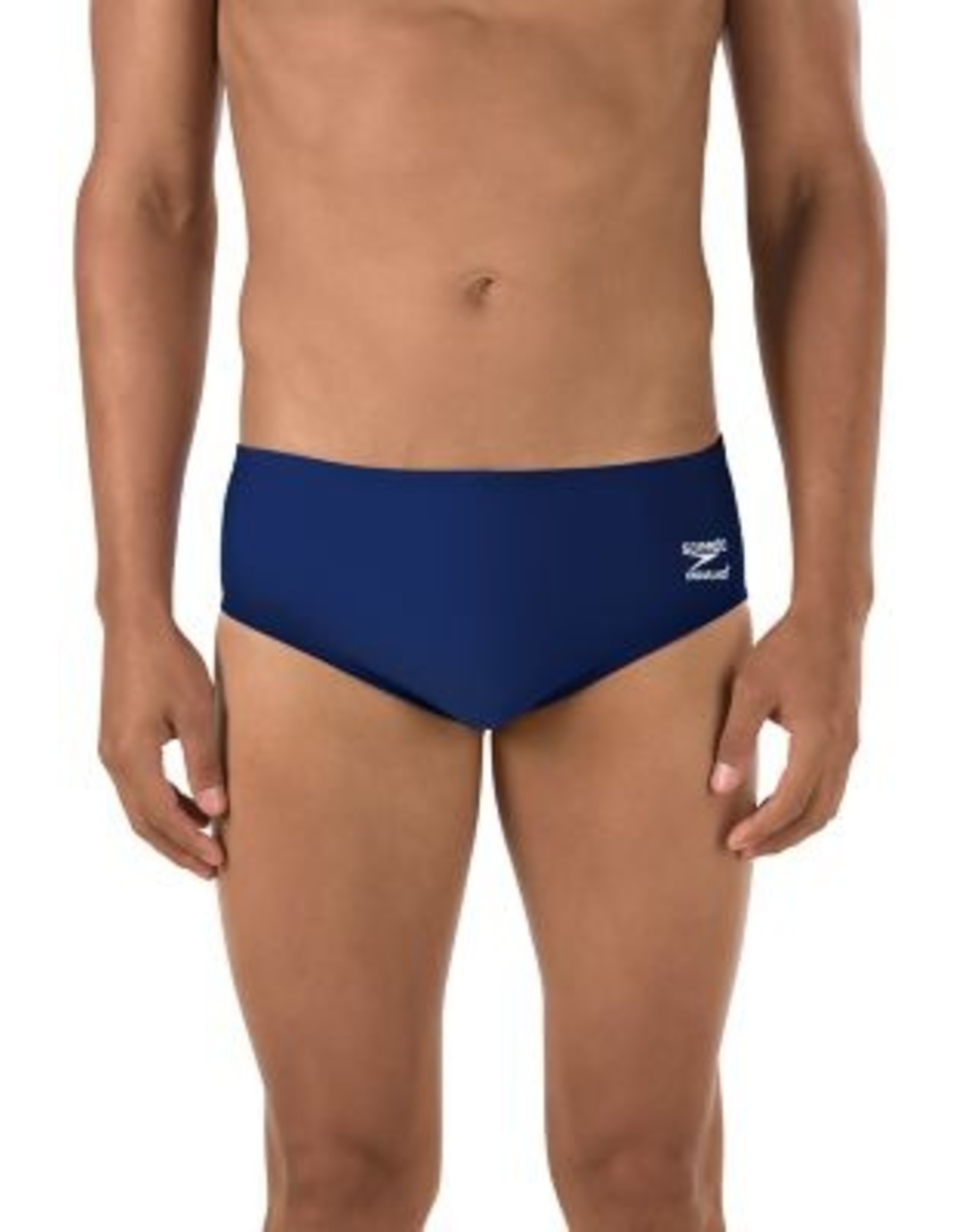 Speedo Poly Spandex Logo Brief Black