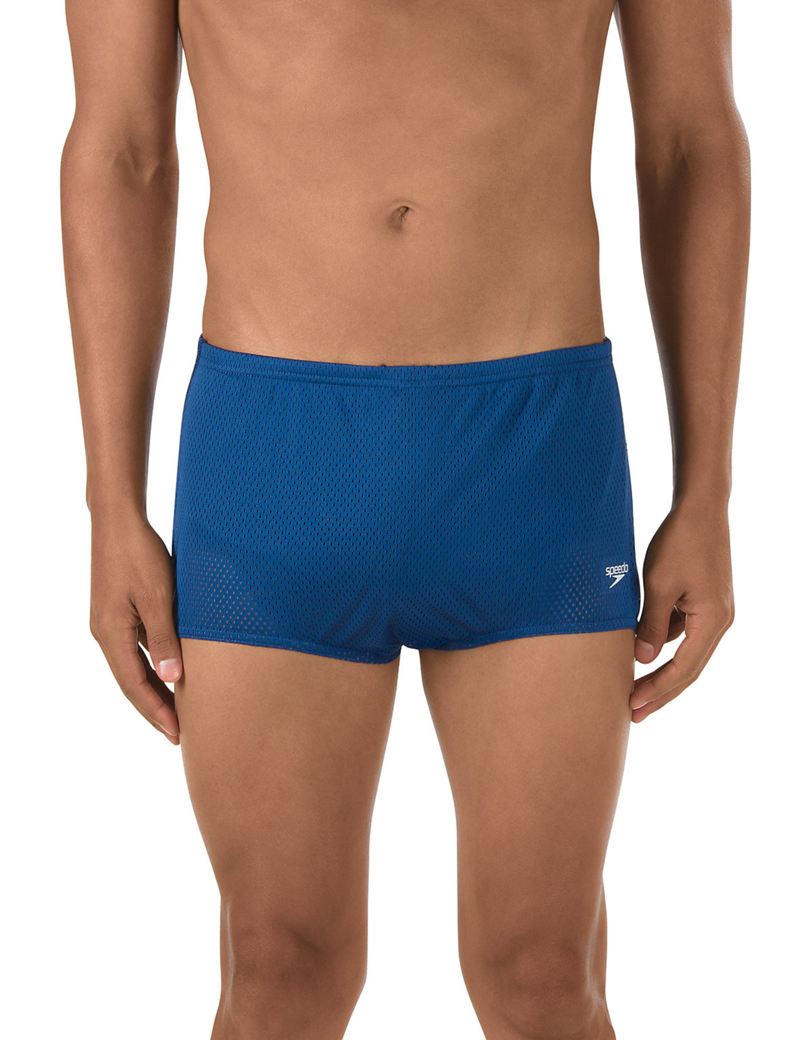 Speedo Men Blue Graphic Endurance Solid Brief Swimwear size 34 36 38