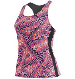 DOLFIN DOLFIN AQUASHAPE RACEBACK PRINTED TANKINI TOP