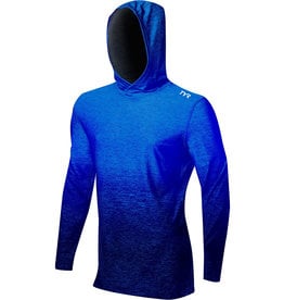 TYR TYR MENS LAGOON RASH GUARD HOODIE