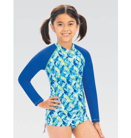 DOLFIN DOLFIN GIRLS UGLIES PRINTED LONG SLEEVE RASH GURAD