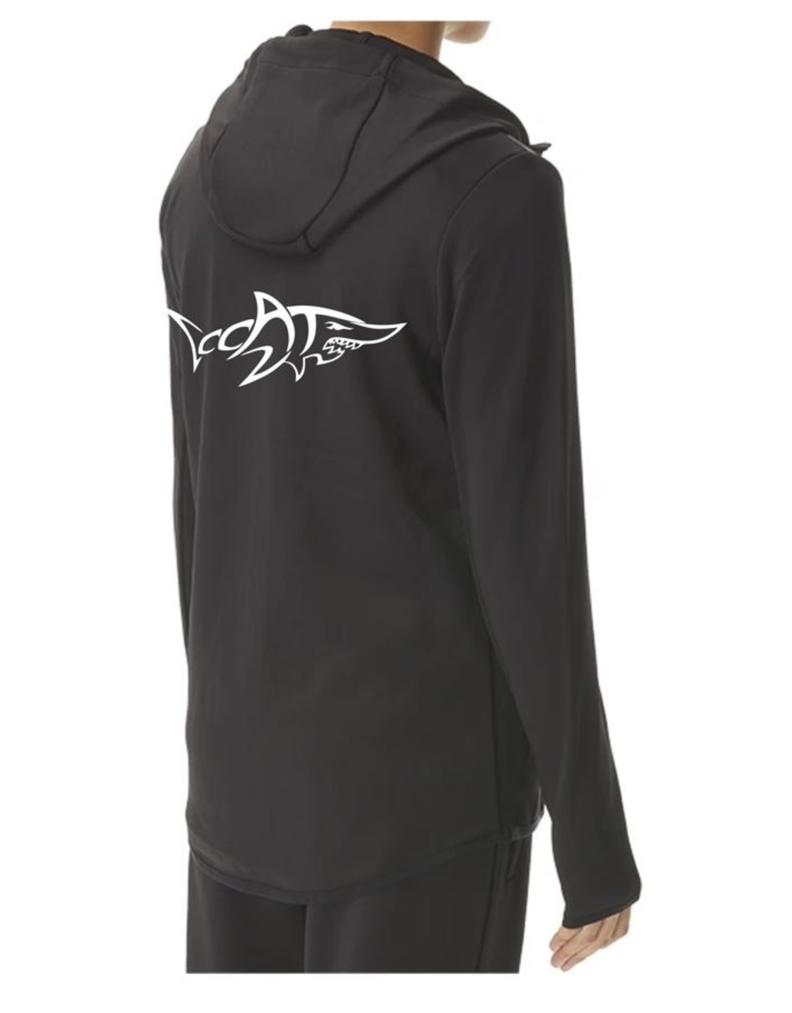 TYR ALLIANCE PODIUM FULL ZIP HOODIE + CCAT LOGO & NAME