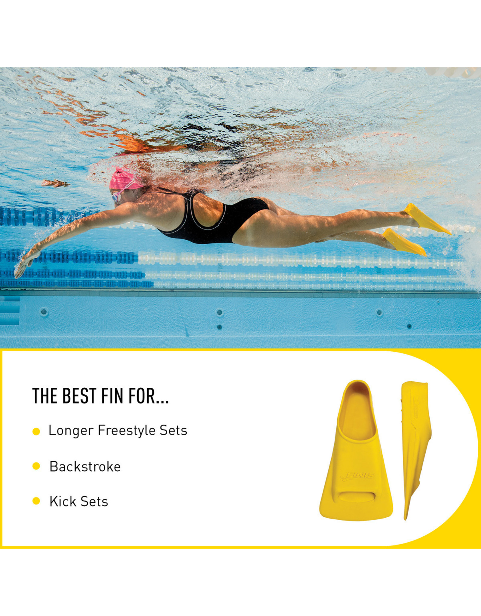 FINIS ZOOMER GOLD FINS Poco Loco