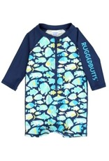 RUFFLE BUTTS / RUGGED BUTTS RUGGED BUTTS RASH GUARD BODYSUIT