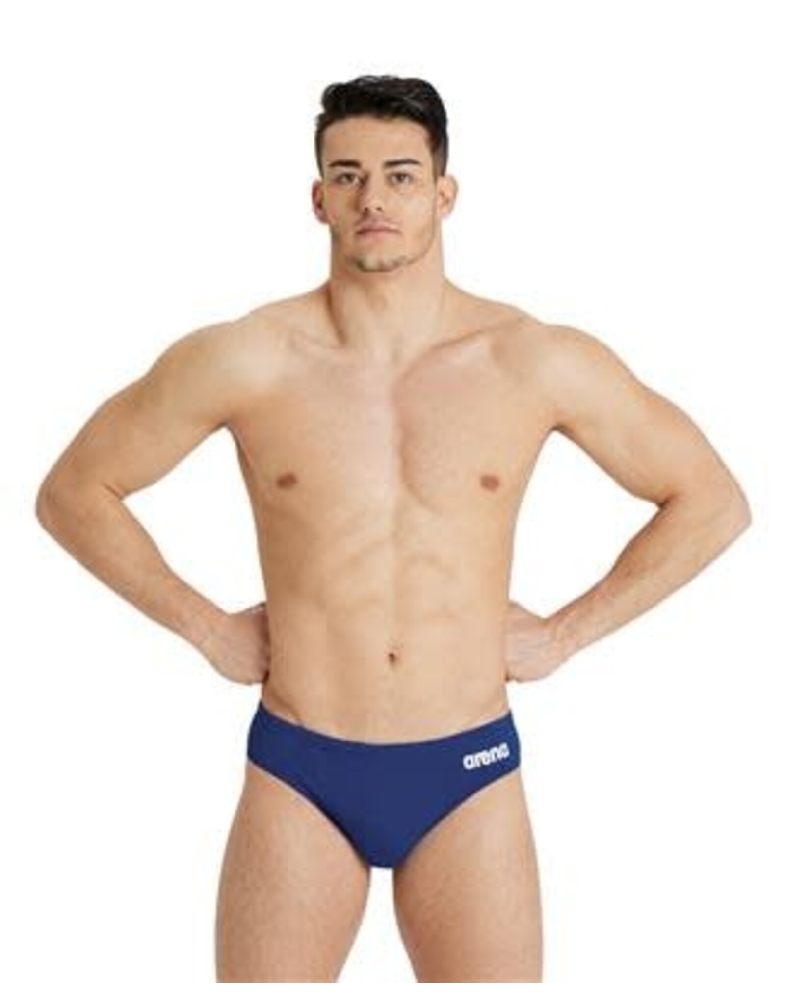 ARENA ARENA TEAM SOLID BRIEF NAVY-WHITE