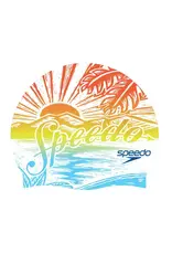 SPEEDO SPEEDO SILICONE PRINTED CAP