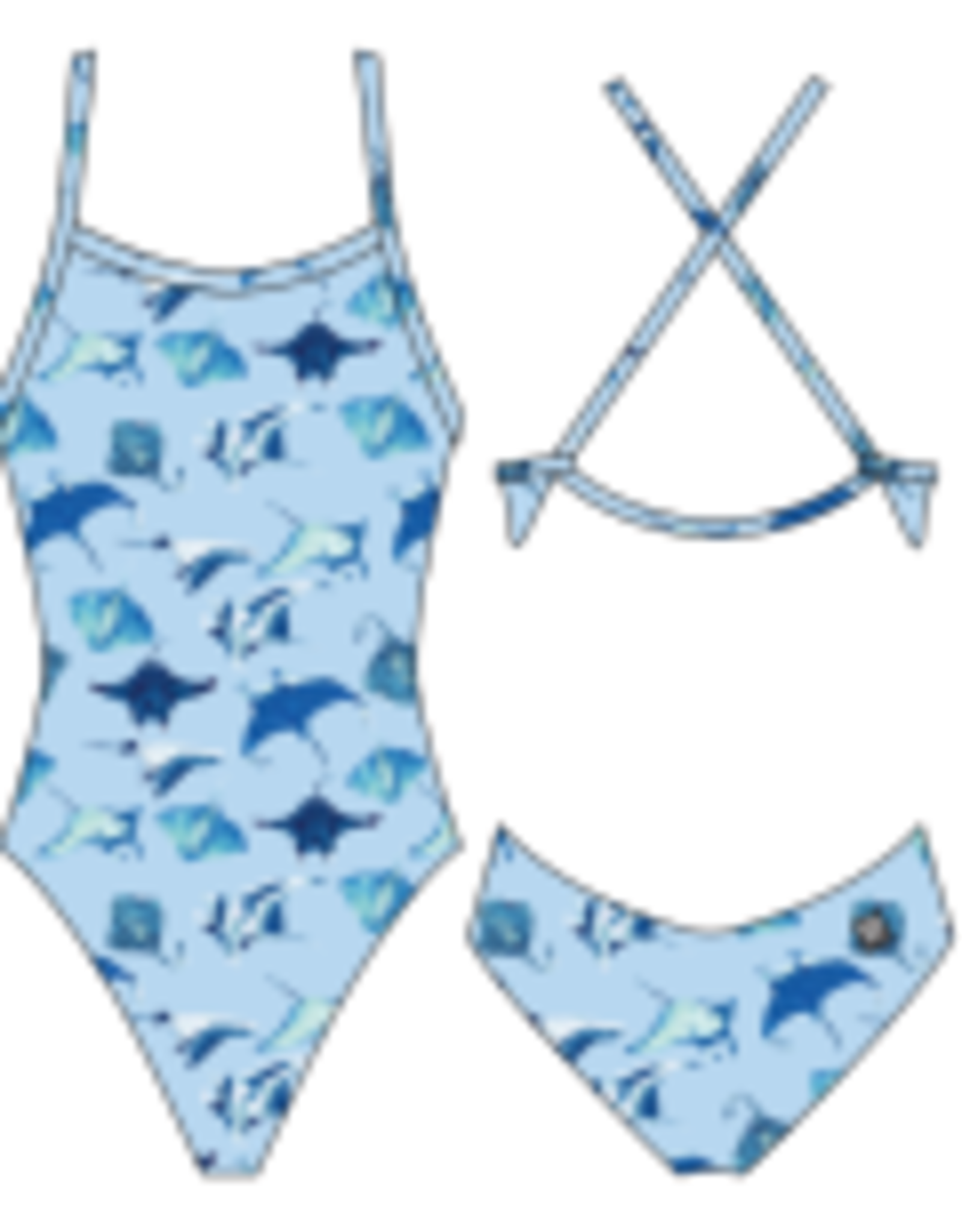 JOLYN JOLYN BRANDON 2 PRINTRD ONESIE