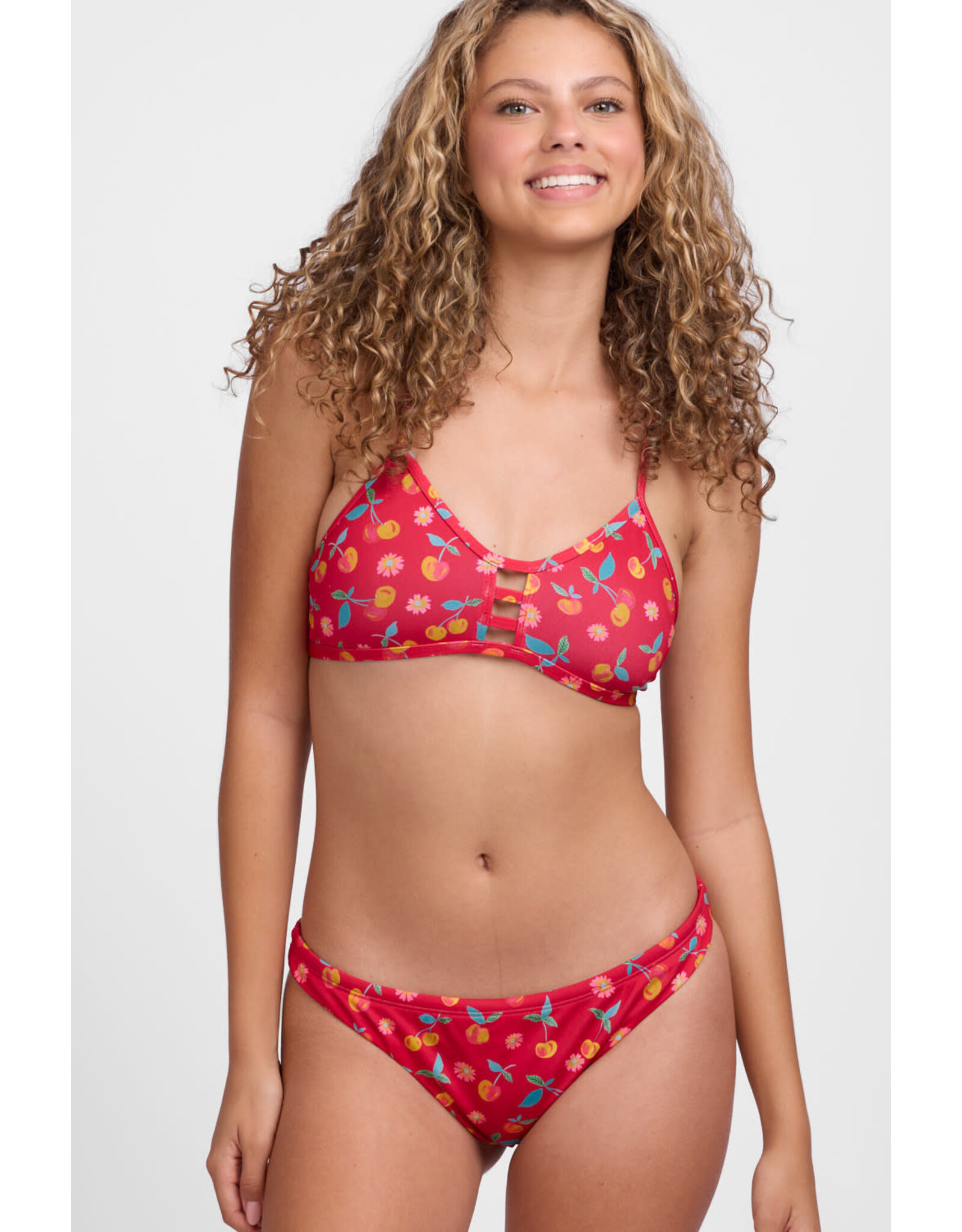 JOLYN JOLYN TOMCAT PRINT BIKINI TOP