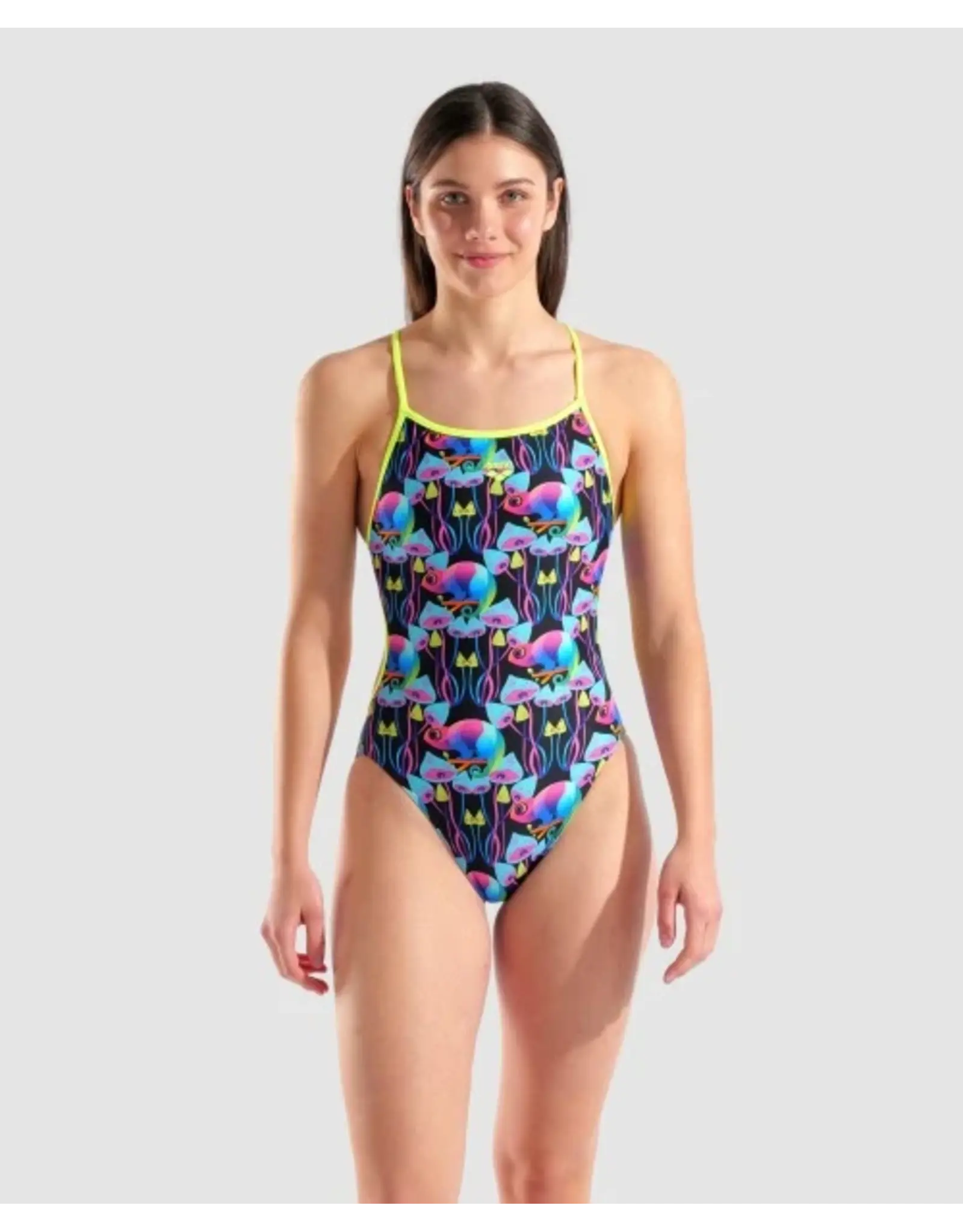 ARENA ARENA LACE BACK PRINT SUIT