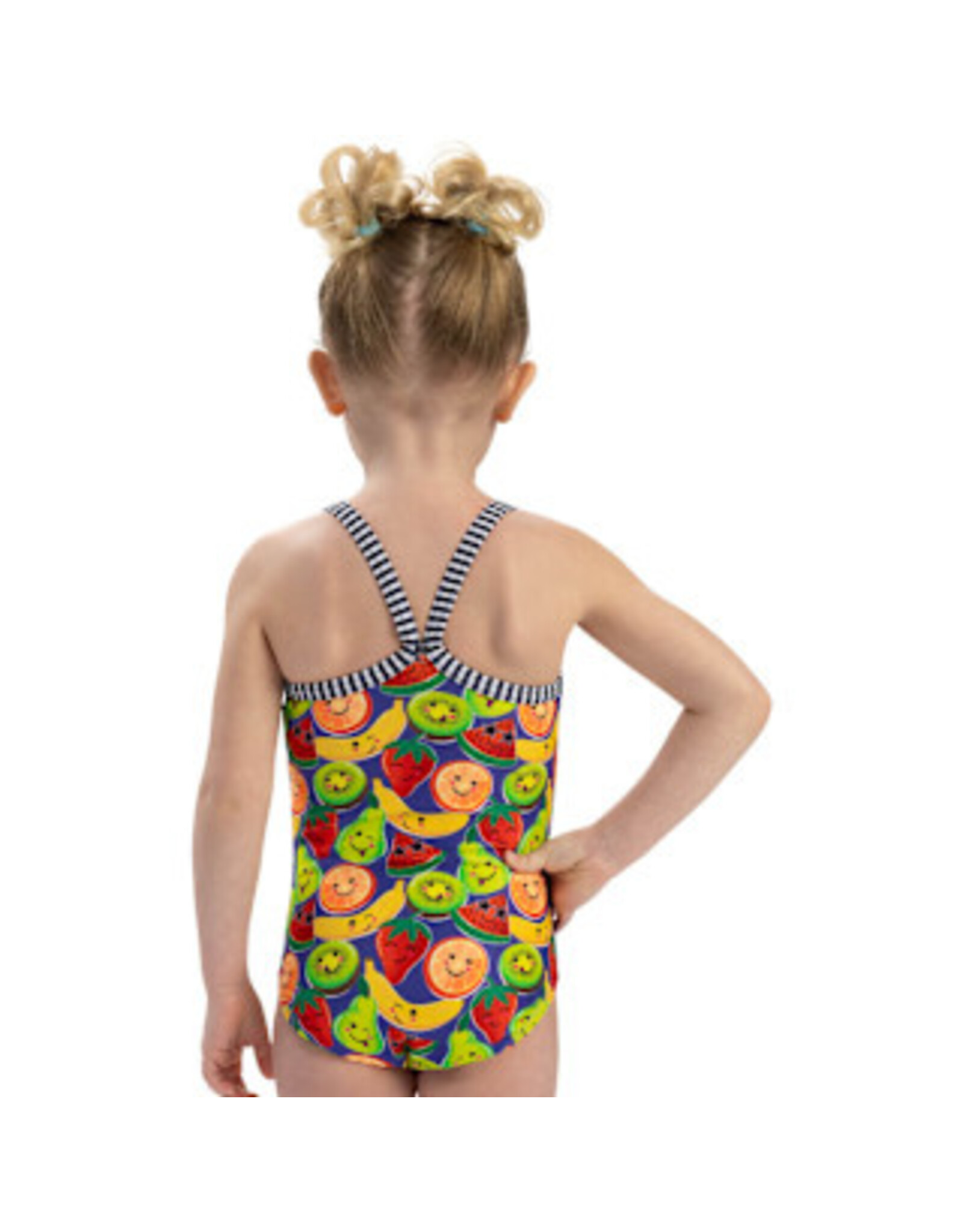 DOLFIN DOLFIN LITTLE DOLFIN PRINTED GIRLS ONE PIECE